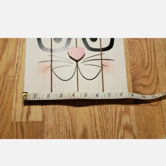 Happy Easter Wood Sign Rabbit CUTE - Picture 10 of 11